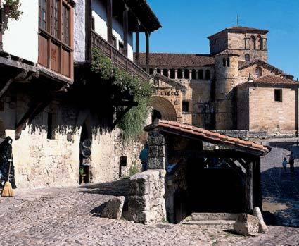 Posada Santa Juliana Santillana del Mar Buitenkant foto
